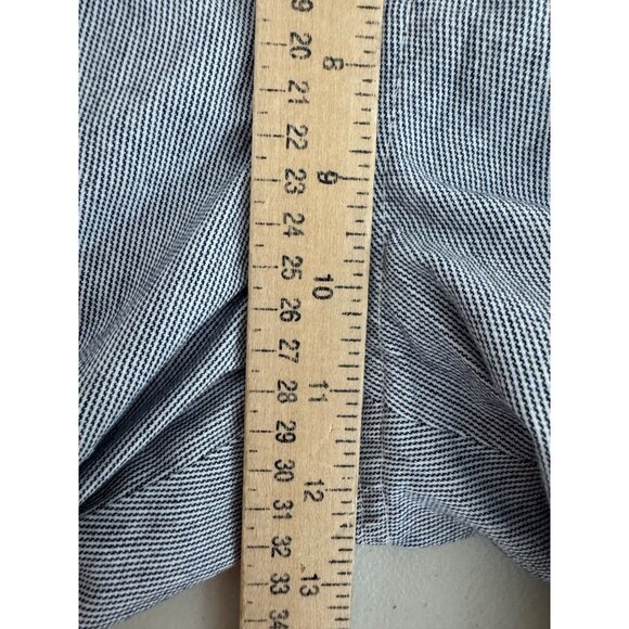 J.Crew Petite Lizzie high-rise patch-pocket wide-leg pant navy sz 29P - Picture 5 of 8